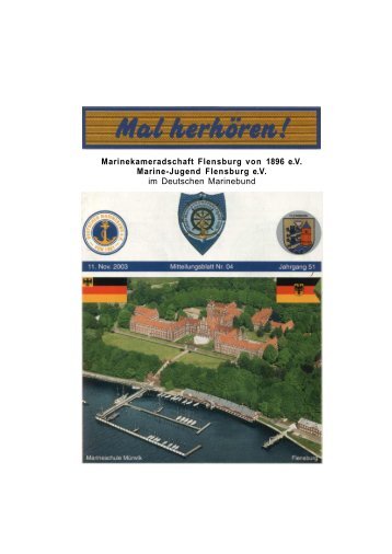 Die gute Adresse in Flensburg - Marinekameradschaft Flensburg ...