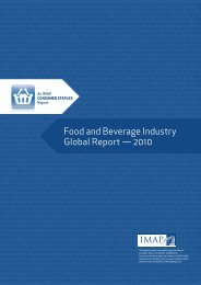 Food & beverage global report 2010.pdf - IMAP