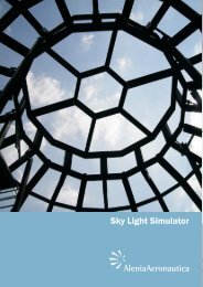 Sky Light Simulator - Alenia Aermacchi