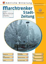 Stadtzeitung Februar 2008 - Marchtrenk