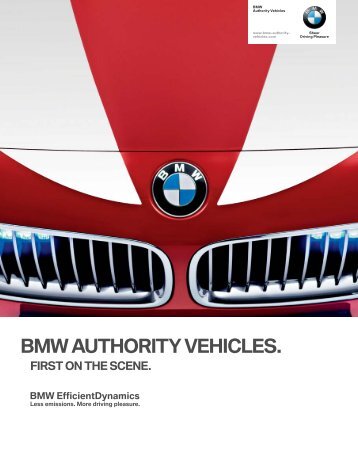 pdf, 4.15MB - BMW Authorities Vehicles