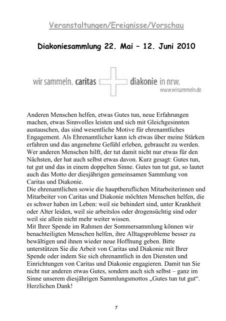 Der neue Markus ? Brief - Markusgemeinde-Paderborn