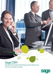 Sage CRM - EPC EDV Partner Consulting