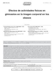 Efectos de actividades fÃ­sicas en gimnasios en la imagen corporal ...