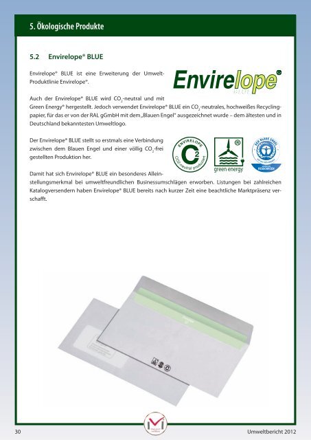 Umweltbericht 2012 - Mailmedia