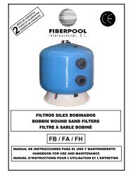 Filtros - FIBERPOOL