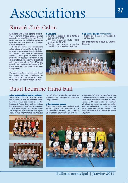 Afficher le bulletin - Mairie de Baud