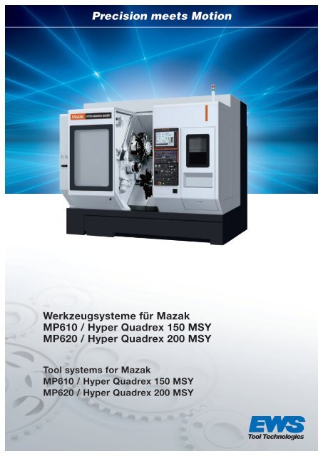 Mazak MP610 / MP620 - Command Tooling Systems