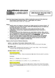 In PDF format - Rio Hondo College Library