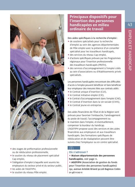 emploi et handicap - Boulogne - Billancourt