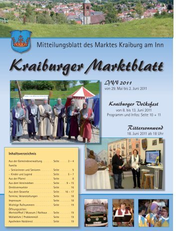 Kraiburger Marktblatt - Markt Kraiburg am Inn