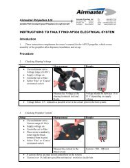 Fault finding AP332 electrical.pdf - Airmaster Propellers