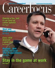 Download SPCC's Career Focus Magazine - Summer