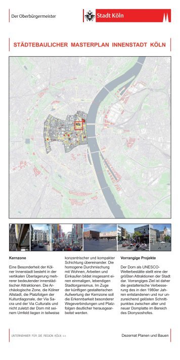 städtebaulicher masterplan innenstadt köln - Masterplan Köln