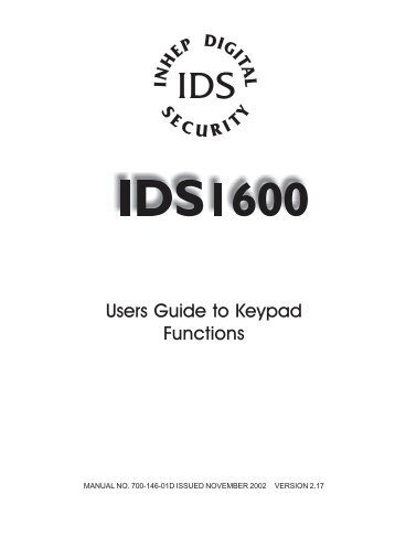IDS 1600 - Adt