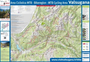 Cartina MTB - Valsugana