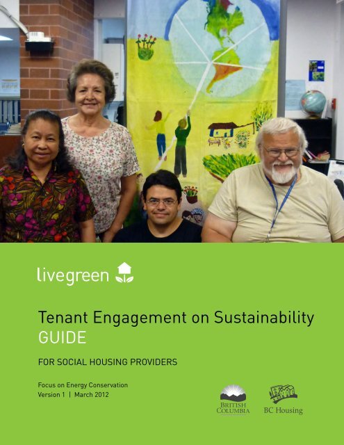 The Tenant Engagement on Sustainability Guide for ... - BC Housing