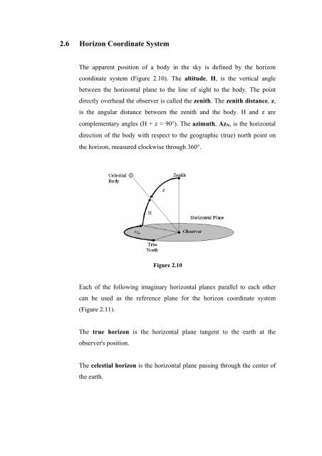 The Mathematics of the Longitude - Department of Mathematics