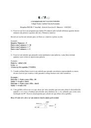 Lista de POO-III - 2Bim (Java) - Univap