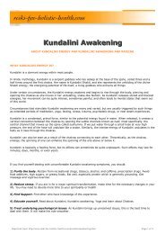 Reiki and the Kundalini Awakening - Kundalini Awakening Systems 1