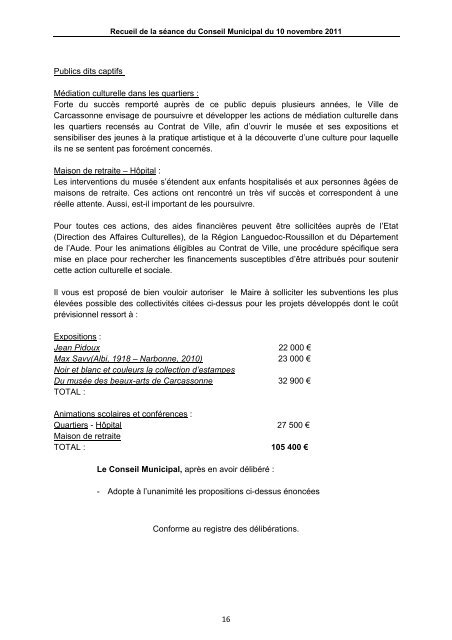 (Direction des Affaires Culturelles), de la RÃ©gion - Carcassonne