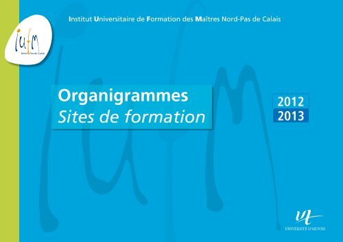 Organigrammes Sites de formation - IUFM