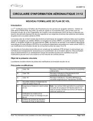 circulaire d'information aéronautique 31/12 - Aero training