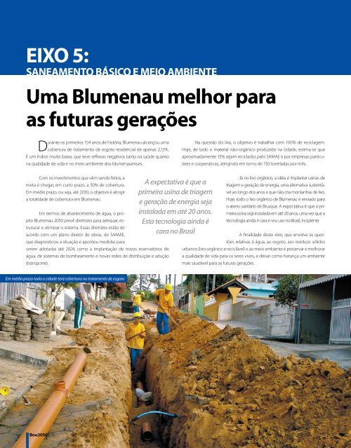 Blumenau 2050 - Prefeitura Municipal de Blumenau