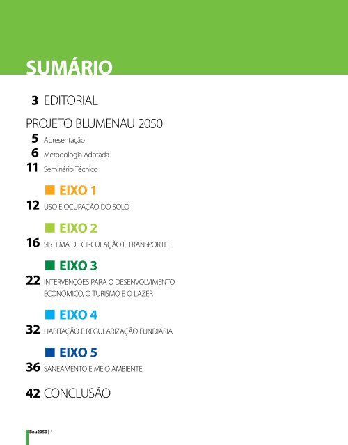 Blumenau 2050 - Prefeitura Municipal de Blumenau