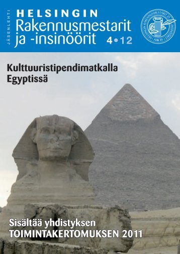 Yhdistyksen jÃ¤senlehti 4/12, PDF tiedosto - Helsingin ...
