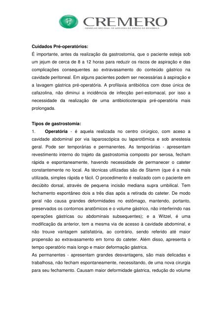 SolicitaÃ§Ã£o de parecer sobre repassagem de Sonda de ...