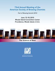 ASBC Program Book - The Master Brewers Association of the ...