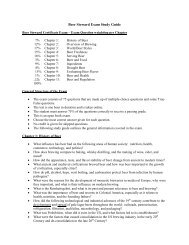 Beer Steward Exam Study Guide - The Master Brewers Association ...