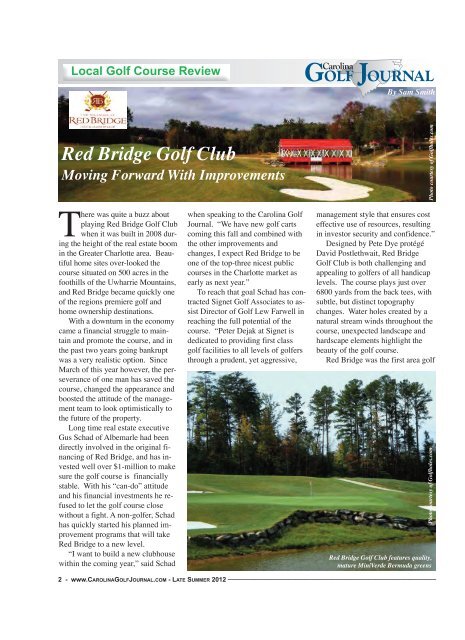 Full PDF Download - Play Best Golf Courses in Charlotte, NC