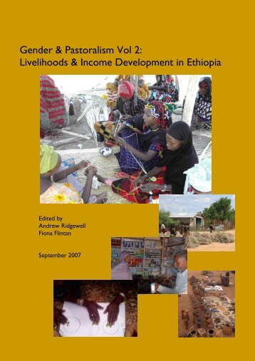 Gender & Pastoralism Vol 2: Livelihoods & Income ... - SOS Sahel