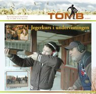 Jegerkurs i undervisningen Jegerkurs i undervisningen - Tomb ...