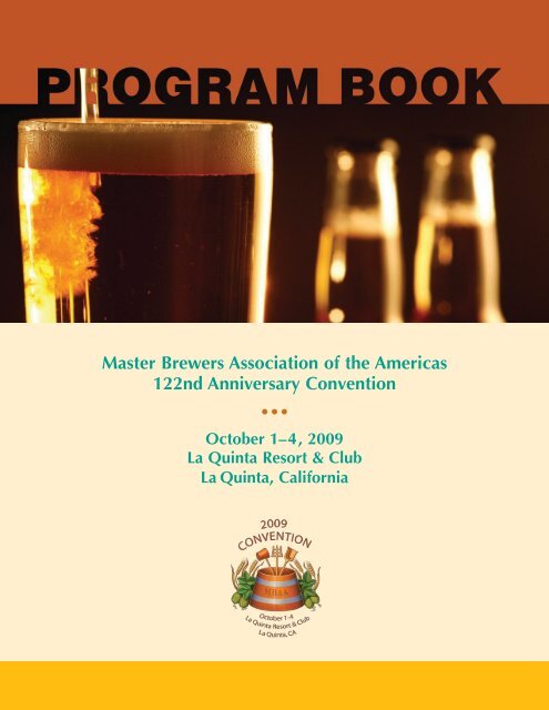 Program Book - The Master Brewers Association of the Americas