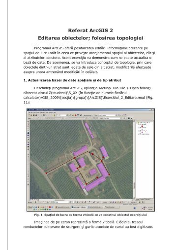 Referat ArcGIS 2 - Editare