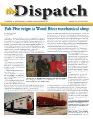 Dispatch - Watco Companies