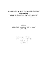 Diesel Aerosol Measurement - Department of Mechanical ...