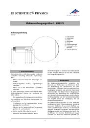 3B SCIENTIFIC® PHYSICS