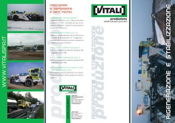 Brochure versione pdf - Vitali Spa