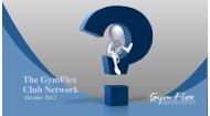 The GymFlex Club Network - Employee Benefits