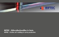 RIFTEC – Rührreibschweißen in Serie - konstruktion.de