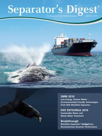 Separator's Digest 2010/3 - GEA Westfalia Separator Group