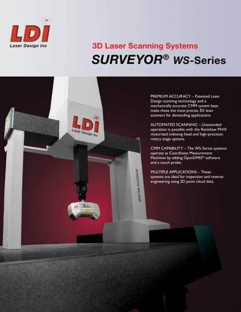 SURVEYOR® WS-Series - Laser Design | GKS