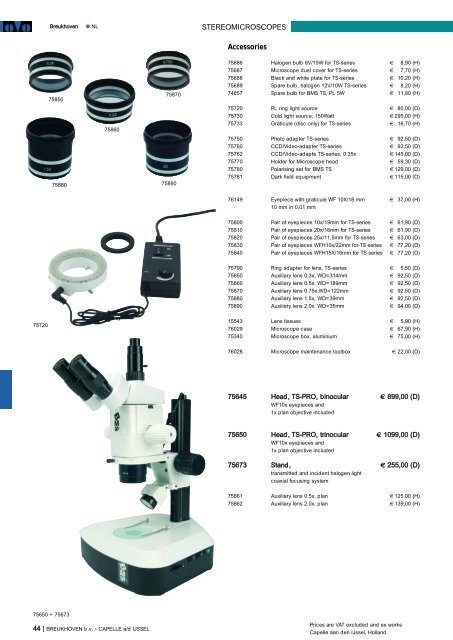 Microscopes - J. ROMA, Lda.