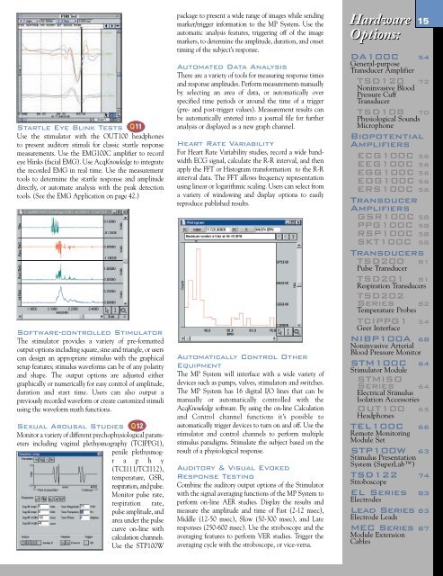 MP Research Catalog - Biopac