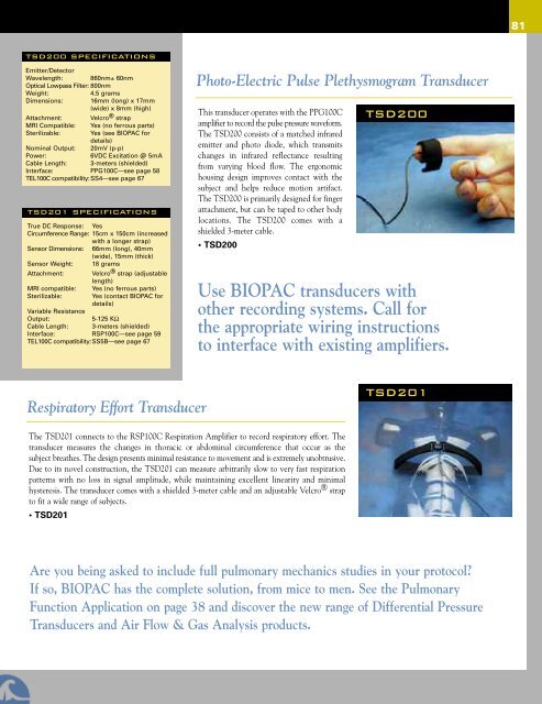 MP Research Catalog - Biopac