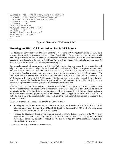 NetEx EFT213 Reference Manual Rel 5.4